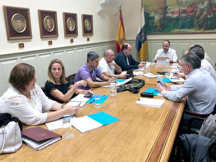 Reunión celebrada este lunes (Foto TA)